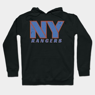 Ny rangers vintage style Hoodie